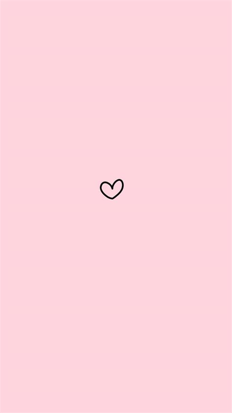 Download Cute Pink Aesthetic Heart Wallpaper | Wallpapers.com