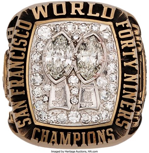 1984 San Francisco 49ers Super Bowl XIX Championship Ring.... | Lot ...