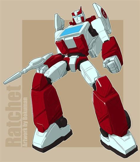 Ratchet Animated G1 color | Transformers, Animation, Ratchet