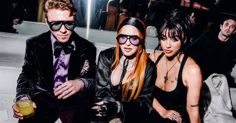 Madonna, Lourdes Leon, Rocco Ritchie Attend Tom Ford Show At NYFW