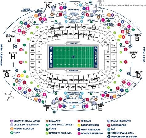 Dallas Cowboys Stadium Seating Chart Prices