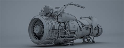 Jet Bike Concept | TrigitalArt