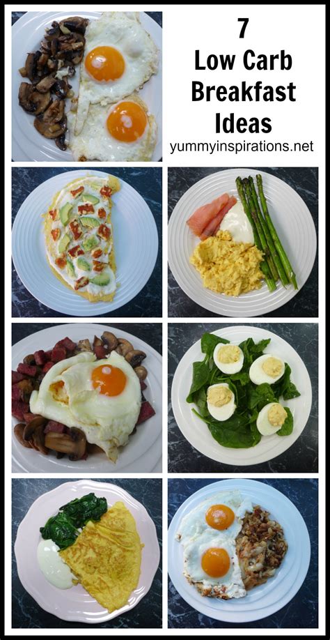 7 Low Carb Breakfast Ideas - A week of Keto Breakfast Recipes