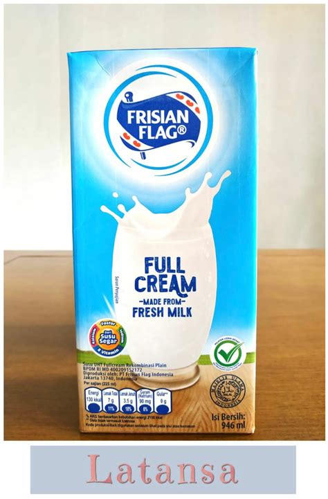 Frisian Flag UHT Susu Cair Full Cream 946 ml Susu Siap Minum | Lazada ...