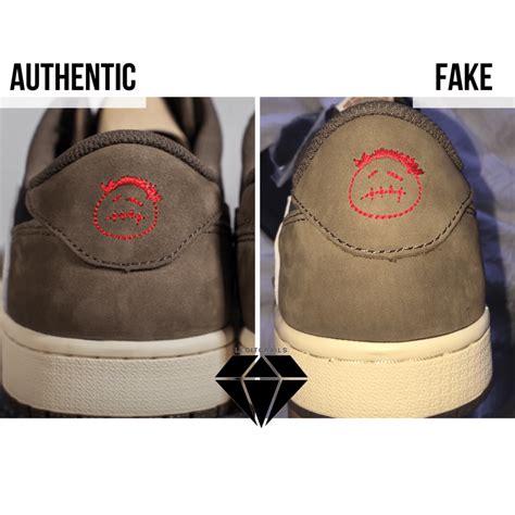 How To Spot Real Vs Fake Travis Scott Jordan 1 Low – LegitGrails