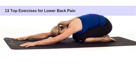 The 13 Best Exercises For Lower Back Pain