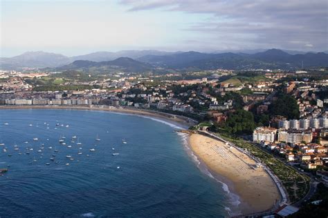 Ondarreta beach in San Sebastián