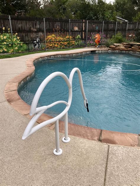 Swan Pool Rails - Swimming Pool Handrails, Swimming Pools, Pool Rails ...