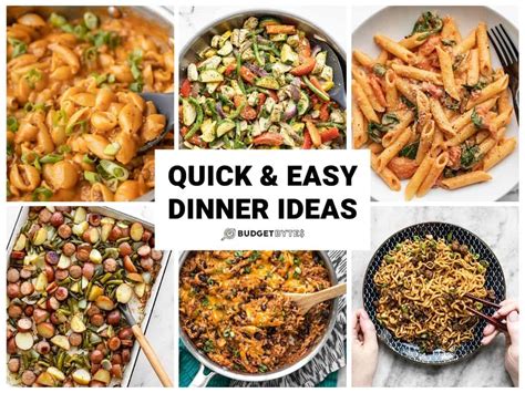 Easy Dinner Recipes For Two Cheap | Bryont Blog