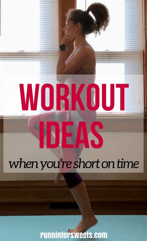 10 Amazing Workouts for a Time Crunch – Runnin’ for Sweets