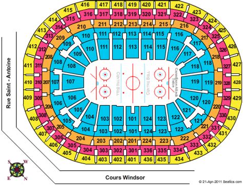 Montreal Bell Centre Seating Plan | Brokeasshome.com