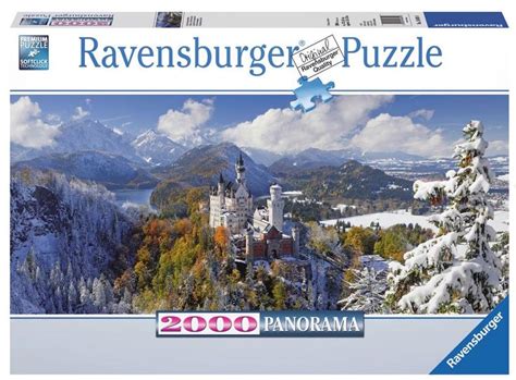 Puzzle Neuschwanstein Ravensburguer 2.000 peças | Castelo de ...