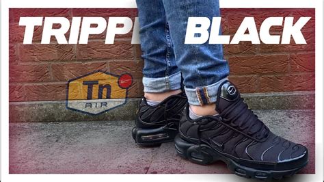 The Triple Black TN's - Nike Air Max Plus TN - Unboxing - Review - On ...