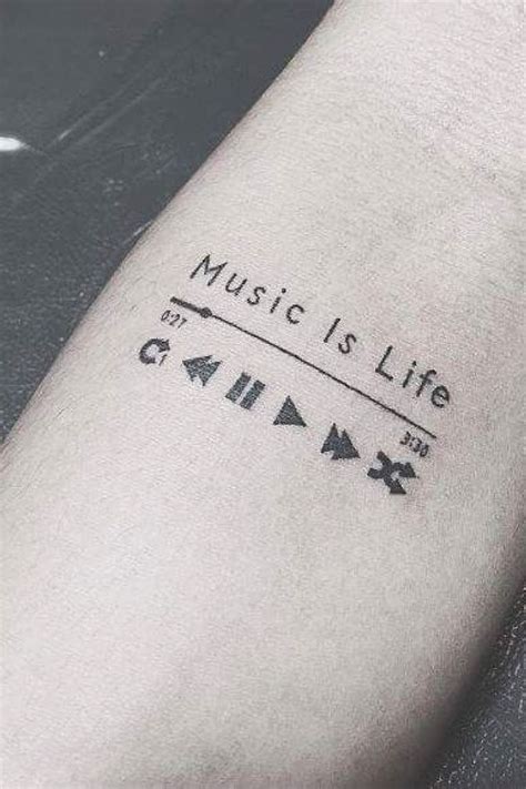 Tattoo uploaded by May • This tattoo is not mine but I love it.💜 #music ...