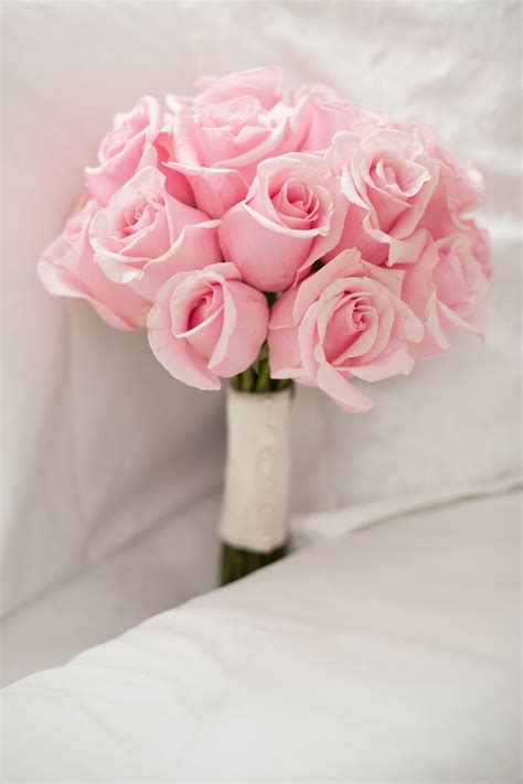 Light Pink Rose Bridal Bouquet