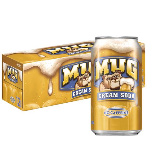 Mug Cream Caffeine-Free Cola Soda, 12 Fl. Oz., 12 Count - Walmart.com