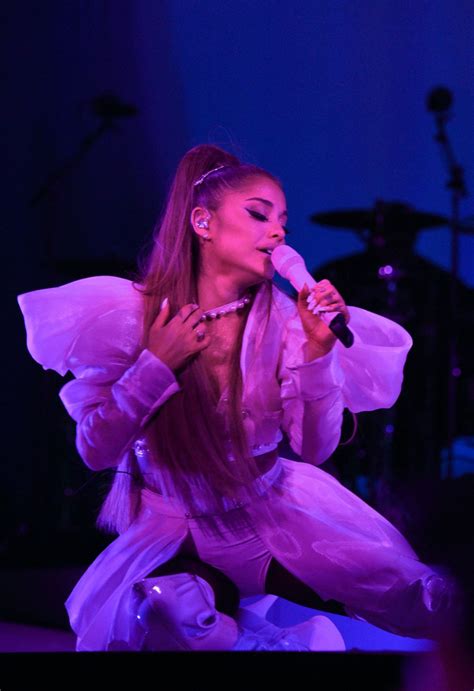 ARIANA GRANDE Performs at Her Sweetener World Tour at O2 Arena in ...