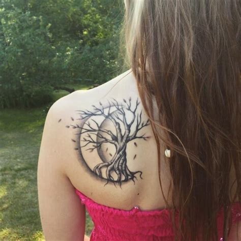 Top 45 Oak Tree Tattoo Designs And Ideas – Artistic Haven