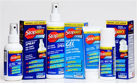 Stopain Topical Pain Reliever Information