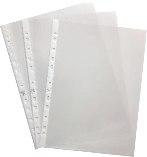 Neo 193-75GL – Sheet Protectors, Gloss, 75 mic, A4, 100 Pcs Per Pack ...