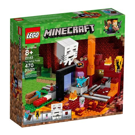 Lego Minecraft The Nether Portal (21143) | Building Sets & Kits | Baby ...