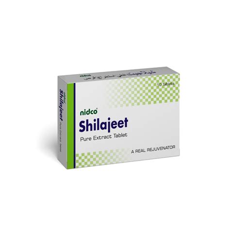 Shilajeet Pure Extract Tablet (Trial pack) - Nidco Herbal