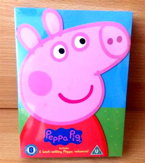 PEPPA PIG DVD Box Set Kids TV Cartoons 3 DVDs - New - Region 2 £6.00 ...