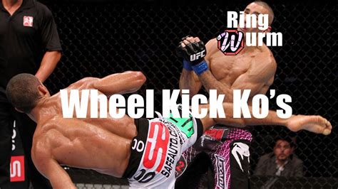 Best UFC Spinning wheel kick Knockouts - YouTube