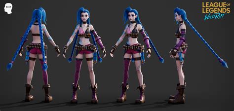 ArtStation - Jinx - League of legends Wildrift, nicolas collings | Jinx ...