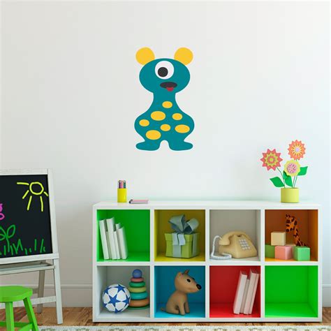 Monster Decal Monster Wall Decor Children Wall Decals | Etsy