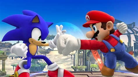 It's Sonic vs. Mario in the Craziest Smash Bros. Battle You'll Ever See ...