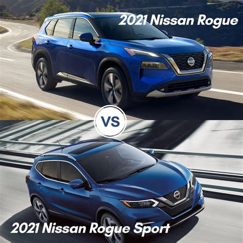 Nissan Rogue vs. Nissan Rogue Sport: Which is Right for You?