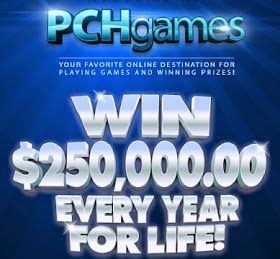 pchgames.com $250,000 a Year for Life | Pch sweepstakes, Win for life ...