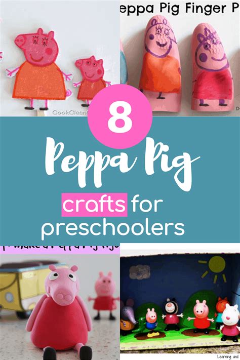 Simple Peppa Pig Craft Ideas for Preschoolers