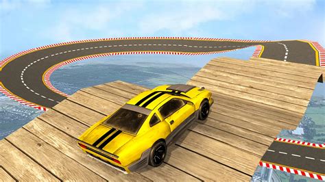 Car Stunt Game Throughout The City, There Are Tons Of Big Jumps, Loops ...