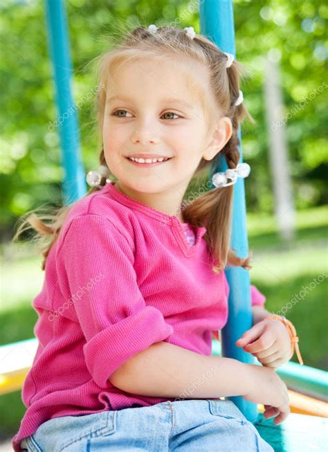 Little girl smiling — Stock Photo © GekaSkr #5799933