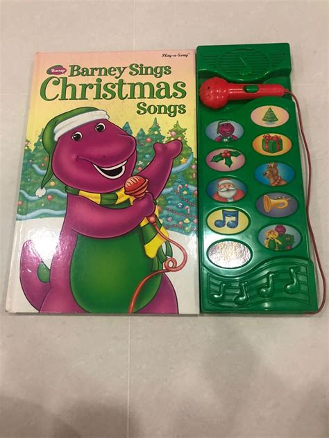 Barney Sings Christmas Songs, Hobbies & Toys, Books & Magazines ...