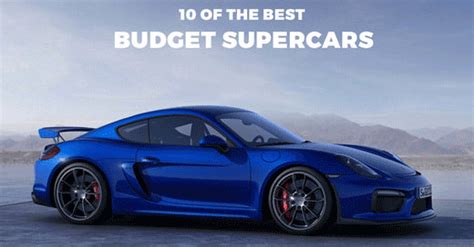 Top 10 New Supercars Under $100K - Super Car Guru