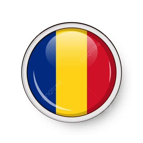 Romania Circle Flag Vector, Romania Circle Flag, Circle Flag, Romania ...