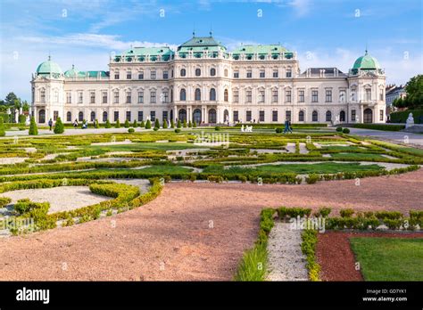 Belvedere palace gardens hi-res stock photography and images - Alamy