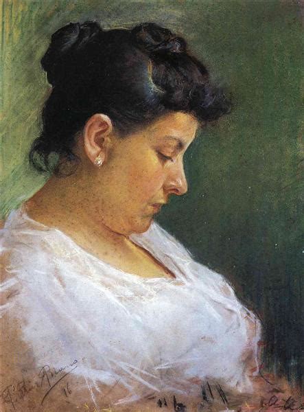 Portrait of the Artist's Mother, 1896 - Pablo Picasso - WikiArt.org