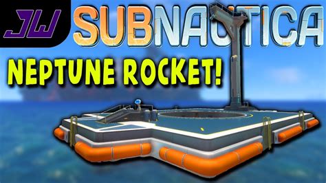 THE NEPTUNE ESCAPE ROCKET! Blueprints & Launch Pad | Subnautica Full ...