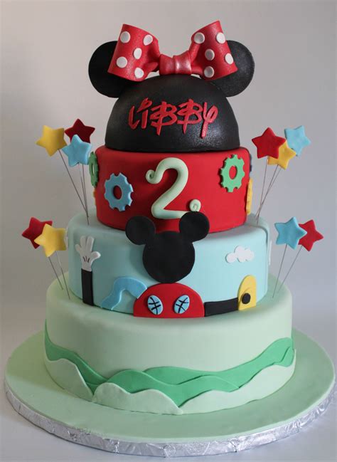 Minnie Mouse Clubhouse Cake | Lil' Miss Cakes