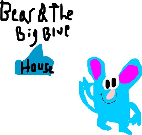 Bear In The Big Blue House: Tutter Test Drawing by TotallyTunedIn on ...