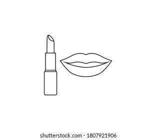 19,691 Lipstick Outline Images, Stock Photos & Vectors | Shutterstock