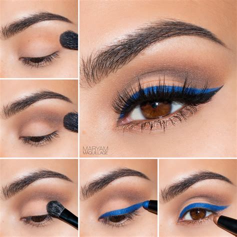 Maryam Maquillage: "Pop of Blue" Cat-Eye Spring Makeup Tutorial