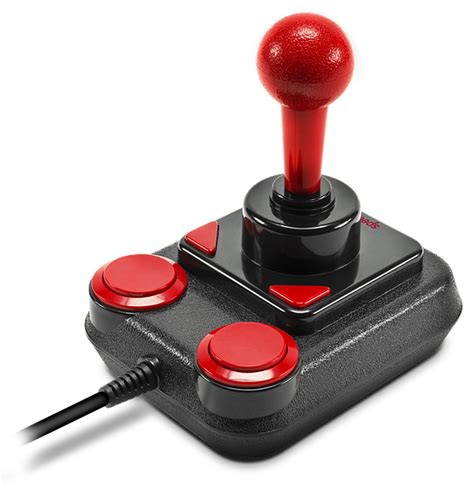 COMPETITION PRO EXTRA USB Joystick, black-red | SL-650212-BKRD