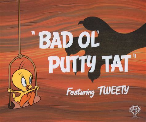 Comic Mint - Animation Art - "Bad Ol' Putty Tat" Limited Edition ...