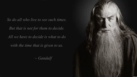 gandalf quotes