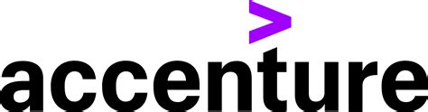 Accenture logo in transparent PNG and vectorized SVG formats